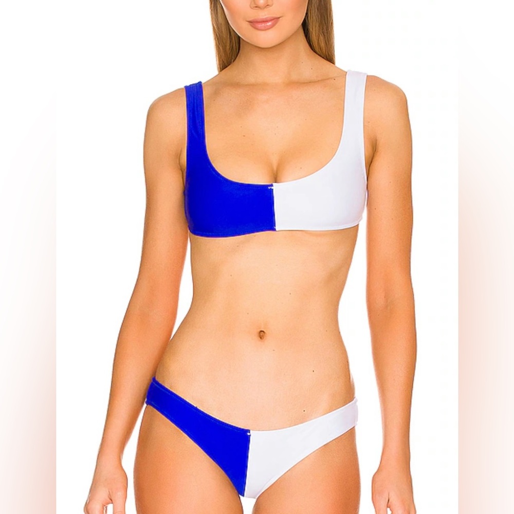Ellee bikini top and bottom Solid and Striped